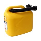Cartrend Kraftstoffkanister, PVC, UN-Zulassung, Gelb, 5 Liter