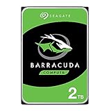 Seagate Barracuda 2TB interne Festplatte HDD, 3.5 Zoll, 7200...