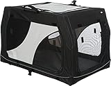 TRIXIE Hundebox Vario, 76x48x51 cm – komfortable Hundebox für kleine bis mittelgroße Hunde – gemütlicher Rückzugsort für deinen Vierbeiner – sicher & hochwertig - 39722