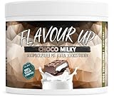 Geschmackspulver - Choco Milky - 250g - Leckerer Geschmack und Süße - nur 12 kcal pro Portion - Vielseitig einsetzbar für Lebensmittel & Getränke - Flavour Powder - FLAVOUR UP