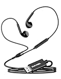 DuKabel USB In Ear Kopfhörer PC Headset mit Mikrofon und Lautstärkeregler USB Gaming Headset für PS4 PS5 PC Laptop Desktop Skype Office Live