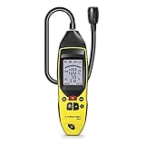 TROTEC BG40 Tragbarer Gas-Detektor Messgerät Melder bei Gasübertritt Messbereich bis 10.000 ppm Abschaltautomatik Gaswarngerät und Gasdetektor in einem Gerät Optischer und akustischer Alarm