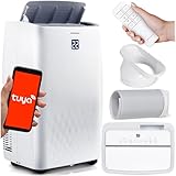 Berdsen Mobiles Klimagerät 5-in-1 14000 BTU - Kühlung, Heizung, Entfeuchtung, Ventilation, Schlafmodus - Tuya Smart App - Energieeffizient