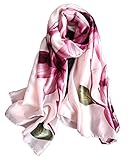 FAIRYGATE Seidenschal Damen 100% Seide 20+ Bunte Luxuriöse Schals Warm & Weich als Stola Seidentuch Halstuch 79011