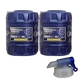 40L MANNOL Universal Getriebeöl 80W-90 API GL 4 MN8107-20 inkl. Auslaufhahn