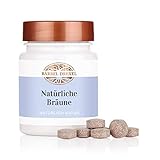 BÄRBEL DREXEL® Natürliche Bräune Presslinge, Bräunungs-Kapseln + Carotinoid-Vitamine (80 Stk) Unterstützen die Bräunungsfähigkeit des Körpers 100% Vegane Herstellung Deutschland Bräunungsbeschleuniger