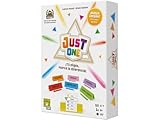 Asmodee Just One, Spiel für Kooperative Partys, Raten in Gruppen, ab 8 Jahren, für 3 bis 7 Spieler, 20 Minuten pro Spiel, Spanisch