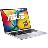 ASUS Vivobook 16 M1605YA Laptop | 16' WUXGA 16:10 IPS Display | AMD Ryzen 7 7730U | 16GB RAM | 512GB SSD | AMD Radeon | Win11 Home | QWERTZ | Cool Silver