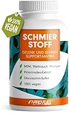 Gelenkkapseln 120x - Hochwirksame Matrix mit Glucosamin, Weihrauch, MSM, Pinienrinde, Mangan und Piperin - hochdosiert, nach wissenschaftlichen Studien - Monatspackung - SCHMIERSTOFF
