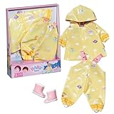 BABY born Deluxe Regen-Oufit mit Regenmantel, Regenhose und...