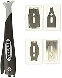 Hyde erhältlich Tools 10450 Konturenschaber mit 6 austauschbaren Klingen, multi, No Size
