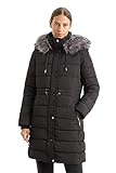 C&A Damen Steppmantel Polyester Puffer coat schwarz 48