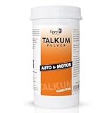 Fipro Minerals Talkum-Puder 300g Streudose | Talkumpulver Gummipflege für Fahrrad | Motorrad | Auto | Asbestfrei | 100% Talk | für Reifenmontage | Reifenwechsel | Manschetten | Dichtung | Schläuche