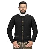 Hochwertige Herren Strickjacke Anton - Trachtenjacke aus...