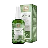 QKnatur - Birkenöl gegen Cellulite - 100 ml - Mit natürlichen Extrakten - Strafft, festigt, hydratisiert und revitalisiert die Haut - Verbessert die Elastizität