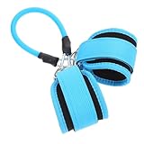 YARNOW Fitness Ankle Straps Für Workout Elastische Fußschlaufen Für Kabelzug Ideal Für Beintraining Und Krafttraining Gym Zubehör Mit Nylonbeutel
