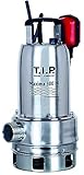 T.I.P. Maxima 300 IX Schmutzwasser-Tauchpumpe Edelstahl, 18 000 l/h, 700 W, 30 mm Partikel, Vortex-Laufrad, Schwimmerschalter, Thermoschutz, Notentwässerung, Robust & langlebig