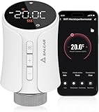 SALCAR Smart Heizkörperthermostat TRV706W 3er Set WiFi Thermostat kompatibel mit Amazon Alexa & Google Home Programmierbar Tuya Heizungsthermostat Smartes Heizkörper mit 9X Batterien