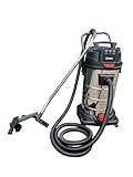 DeTec. Industriesauger 3000W Nass- Trockensauger 100L Schmutzbehälter Industriestaubsauger (3000W)