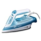 Braun FreeStyle 3 FI3144BL Dampfbügeleisen mit 3D-FreeGlide-Technologie, SuperCeramic-Sohle, Ultimate FastClean, automatische Abschaltung, Tank 270 ml, 2700 W, Blau