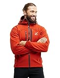 RevolutionRace Hiball Jacket für Herren, Atmungsaktive und Wasserabweisende Jacke für alle Outdoor-Aktivitäten, Autumn, M