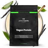 Protein Works Vegan Protein Pulver- 25g pflanzliches Protein- Veganes Proteinpulver- Vegan Eiweißpulver- 33 Servings- Vanillecreme- 1kg