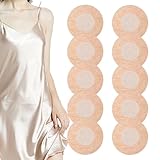 Pasties Brustwarzenabdeckungen | Brustwarzenabdeckungen | Brustwarzenabdeckungen für Frauen | 10 Stück Nippeltaschen für Frauen | Brustwarzenblätter | unsichtbare Klebepads | Cover-Cover, bunt, round