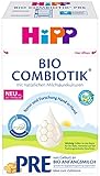 HiPP Bio Milchnahrung, Pre Bio Combiotik, Anfangsmilch, 600g