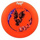 Eurodisc 175g Organic Ultimate Frisbee Creature ORANGE Wettkampfharte Wurfscheibe mit Stabiler Fugbahn über 100 Meter