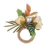 Serviettenhalter aus gehobener Blumenlegierung - Serviettenhalter für Abendessen, Hochzeit, Geburtstagsfeier, Western Serviettenhalter, Serviettenhalter mit Rosen, Schnallen | Serviettenhalter mit