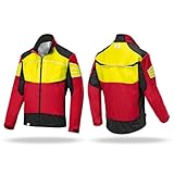 KÜBLER Workwear Forest Ultrashell Jacke | Forstjacke Herren mit CORDURA & Reflex-Elementen | Winddichte Schnittschutzjacke Herren | Atmungsaktive Forstjacke | Forstbekleidung | Forst Jacke