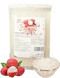 600g Bubble Tea Perlen Popping Boba - Litschi Fruchtperlen Bubbletea Perlen Set - Vegan- Super Ideen zum Selber Machen Bubble Tea Topping für DIY