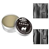 Lederpflegebalsam - Leder polnische Creme, Refurbishing Conditioner Cleaner | Weiches und sicheres Leder für Autoinnenräume, Schuhe, Taschen, Sofas, Kleidung, Sättel, stellt Glanz und Weichheit wieder