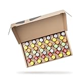 Kloster Kitchen Bio Saftkur Alternative | 6 Wochen Ingwer Shot Kur | 6 Sorten | 42x 30 ml mit echten Ingwerstückchen I Ingwershot vegan I süß-scharf ohne Zusatzstoffe & mit natürlicher Süße