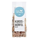 teeverliebt - Würfelkandis braun grob I 5x 250g braune Kluntjes I Kandis-Würfel mit leckerer Karamell-Note - klassischer brauner Kandis-Tee-Zucker I Kluntje Kandis-Zucker braun 5x 250 g