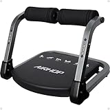AIRHOP 8-in-1 Smart Core Ab Machine, klappbarer Bauchtrainer & Bauchmuskeltrainer bis 100 kg, Bauchtrainer für Zuhause & Büro, Ganzkörper-Workout Bauch Beine Po Trainingsgerät