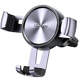 UGREEN Handyhalterung Auto Lüftung Autohalterung Handy Halterung Schwerkraft KFZ Handy Halter für Auto kompatibel mit iPhone 16 15 14 13 Pro Max, Galaxy S23 S22, Redmi Note 10, Mate 60 Pro usw.