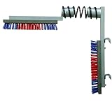 Kerbl Viehbürste EuroFarm Kuhbürste 50 x 10 cm komplett mit Feder robuste Konstruktion