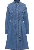 Mustang Damen Style Elisa Denim Kleid, Mittelblau 680, 34