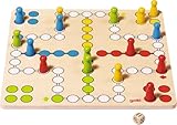 Goki 56710 - Brettspiel - Ludo, Basic