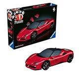 Ravensburger 3D Puzzle 11576 - Ferrari SF90 Stradale - Der ikonische Supersportwagen aus Maranello als 3D Puzzle Auto