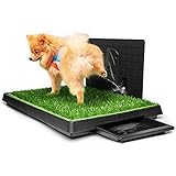 Hompet Hundetoilette mit Tablett Hundeklo für Kleine Hunde...