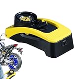 MLqkpwy Fußluftpumpe, Fußpumpe für aufblasbar – tragbare Fahrrad-Fußpumpe – Fußpumpe für Gymnastikball, Luftpumpe für Schwimmer, Strandball, Wasserschwimmer