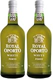 ROYAL OPORTO WHITE PORT (1 x 0,75l) - Portwein aus dem ältesten und größten Portweinhaus der Welt Real Companhia Velha (Packung mit 2)