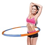 JEWADO® Top Hoop, Hula Hoop Reifen mit Schaumstoff, 1.5 kg
