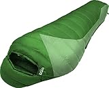 Mumienschlafsack Schlafsack Norskskin Taiga Extremwert bis -23 Grad nur 2 Kg Kopfkissenfach Camping Outdoor Festival (Links)