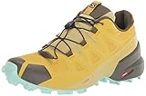 Salomon Damen Schuhe Speedcross 5 W Laufschuhe, Mehrfarbig (Antique Moss Olive Night Yucca), 41 1/3 EU