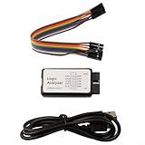 USB Logic Analyzer Tool für Mikrocontroller 8CH, 24M Abtastrate, perfekt für Protokollanalyse und Datenüberwachung