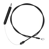 YGQ 532435111 Gaszug Gashebel Bowdenzug Kupplungszug Deck-Einrückkupplungskabel für Husqvarna Craftsman 197257 435111 408714 YT3000 YT4000 YTS 4000 3000 DYS4500 DY4500 Rasenmäher