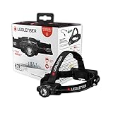 Ledlenser H7R Core Stirnlampe LED, 1000 Lumen, aufladbar mit Lithium Akku, wasserdicht IP67, fokussierbar, stufenlos dimmbar, Constant Light, Leuchtweite 250m, USB Magnetladekabel, Headlamp Kopflampe